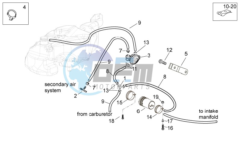 Fuel vapour recover system