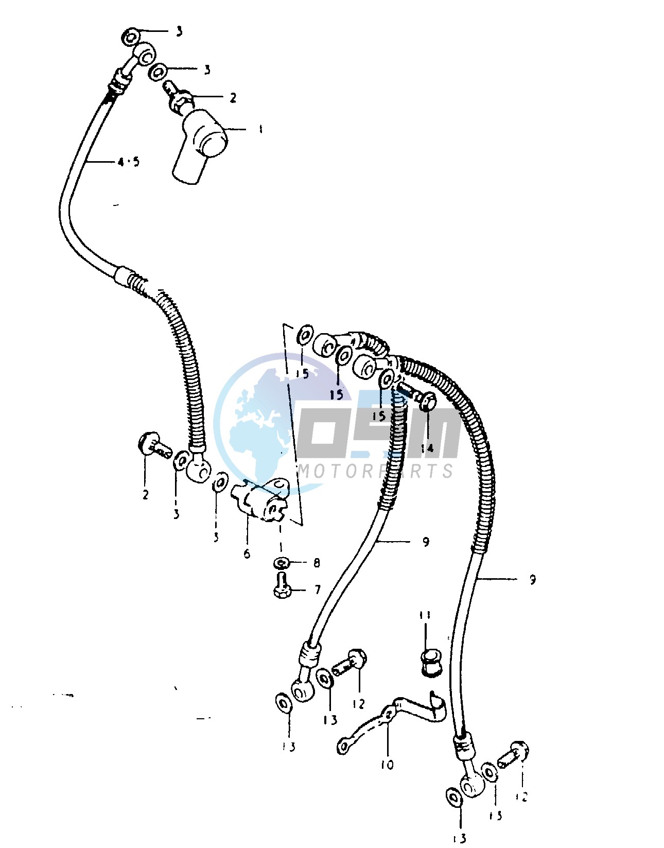 FRONT BRAKE HOSE