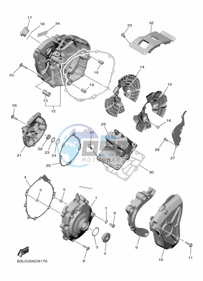 CRANKCASE COVER 1