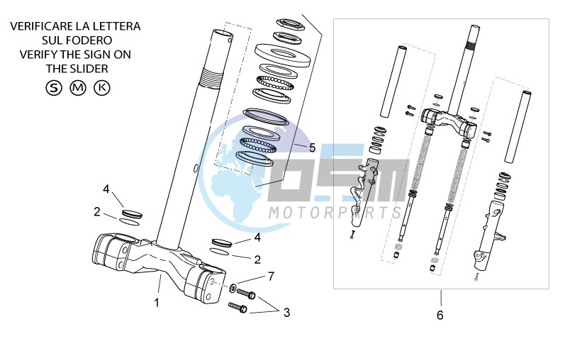 Front fork I