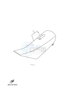 TT-R110E (B51K) drawing SEAT