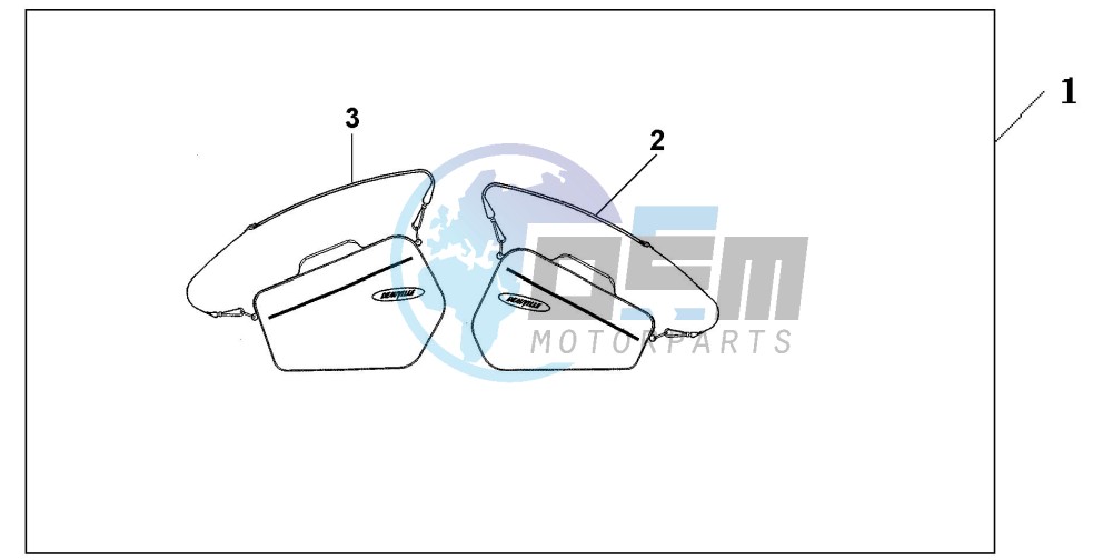 PANNIER INNER BAG SET