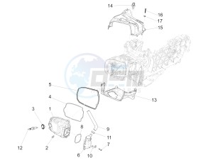 Primavera 150 4T 3V iGET ABS (EMEA) drawing Cylinder head cover