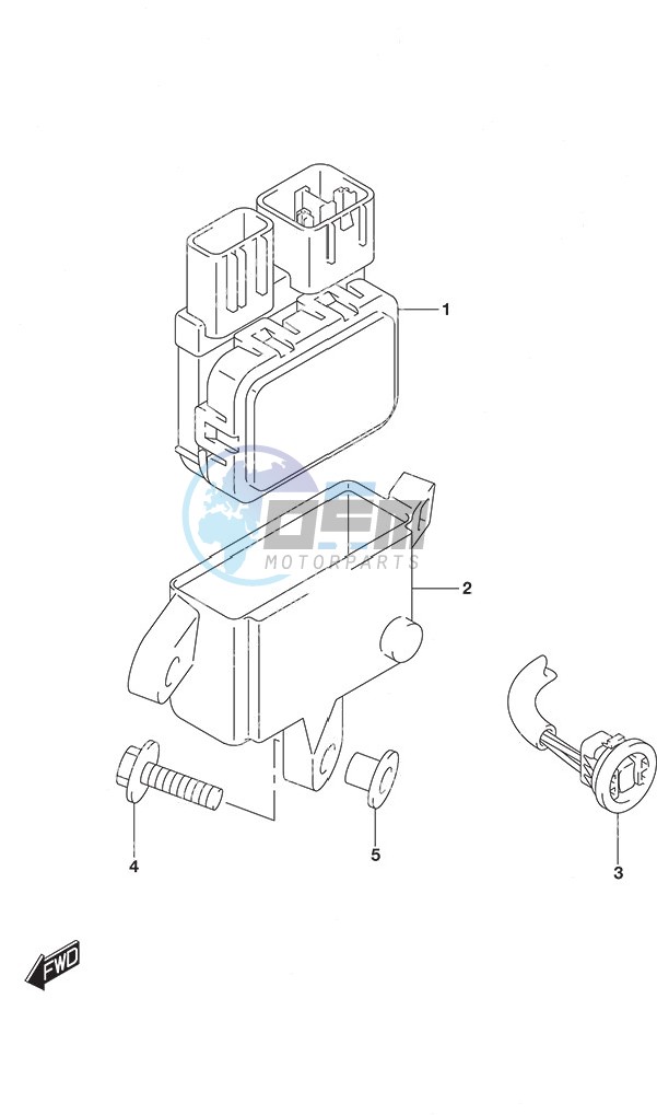 PTT Switch Remote Control w/Power Tilt