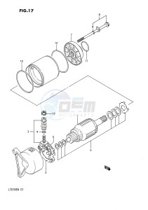 LT230E (E1) drawing STARTING MOTOR