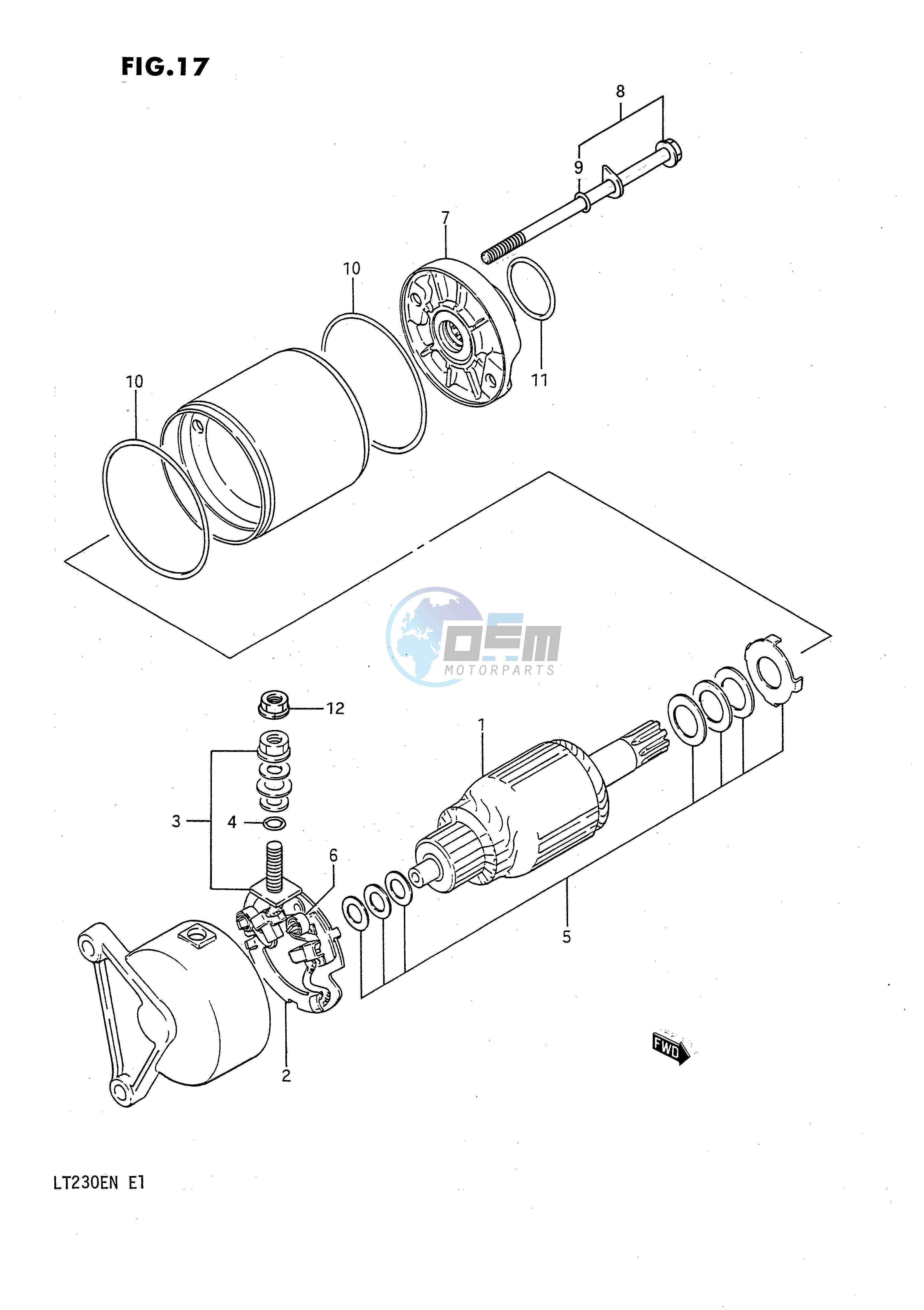 STARTING MOTOR