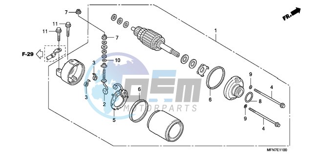 STARTING MOTOR