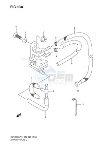 VS1400 (E3-E28) INTRUDER drawing AIR VENT VALVE (MODEL K6 K7 K8 E33)