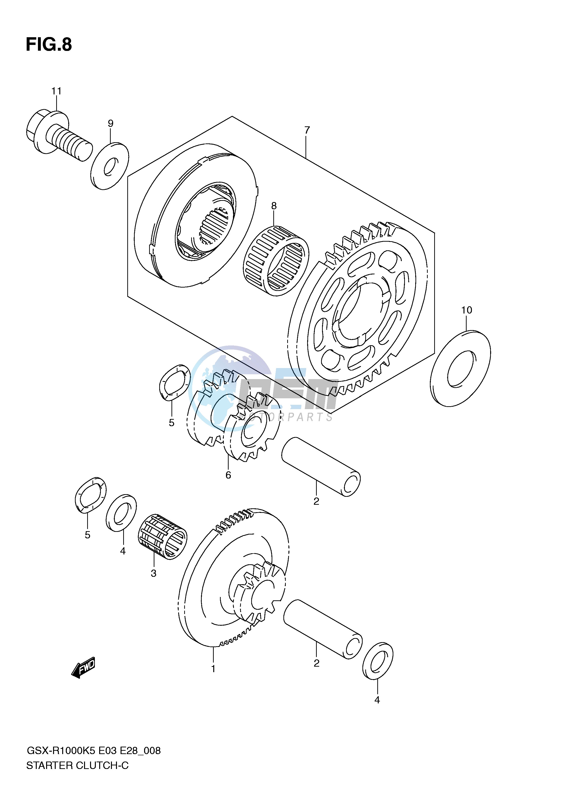 STARTER CLUTCH