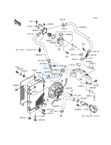 VN 1500 L [VULCAN 1500 NOMAD FI] (L1) [VULCAN 1500 NOMAD FI] drawing RADIATOR