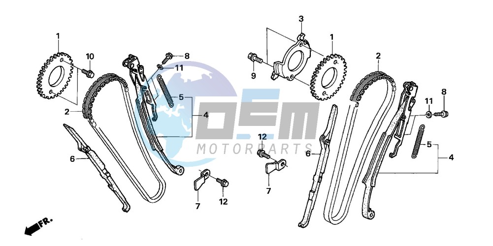 CAM CHAIN/TENSIONER