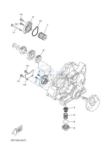 YZF-R125 R125 (5D78 5D78 5D78) drawing OIL PUMP