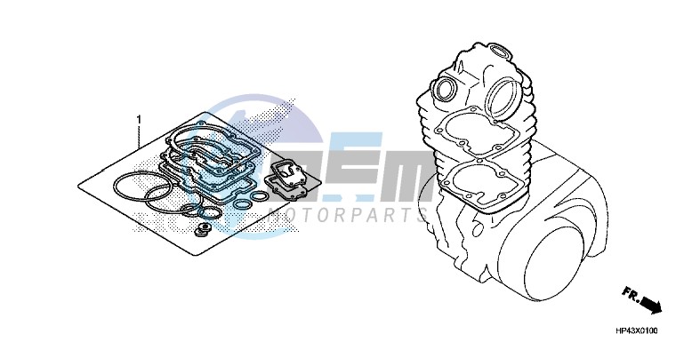 GASKET KIT A