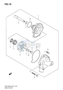 GSF-1250S ABS BANDIT EU drawing WATER PUMP