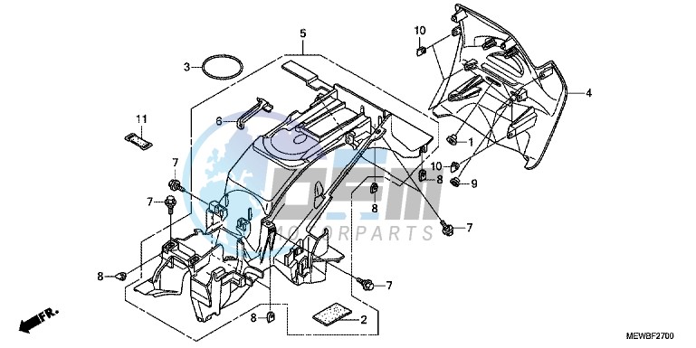 REAR FENDER