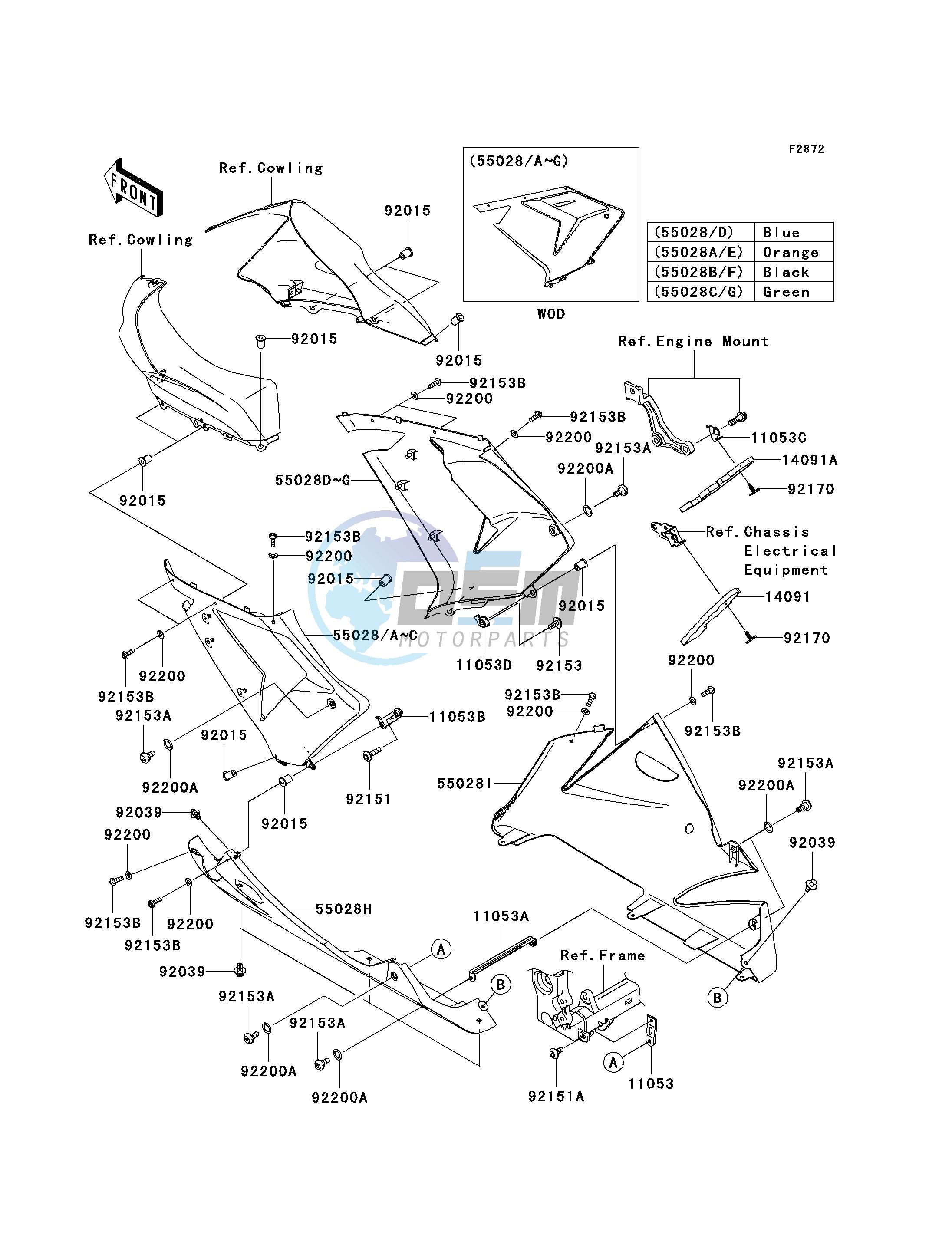 COWLING LOWERS