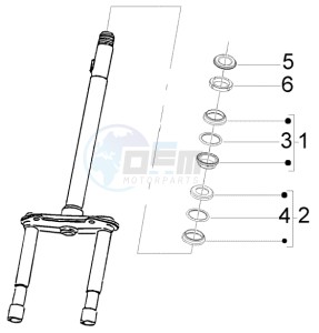 Liberty 50 2t RST ptt (CH) Switserland drawing Steering bearing ball tracks