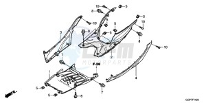 NSC50WHC drawing FLOOR STEP (NSC50/MPD/WH)