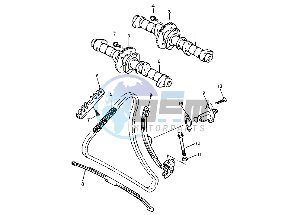 CAMSHAFT -CHAIN