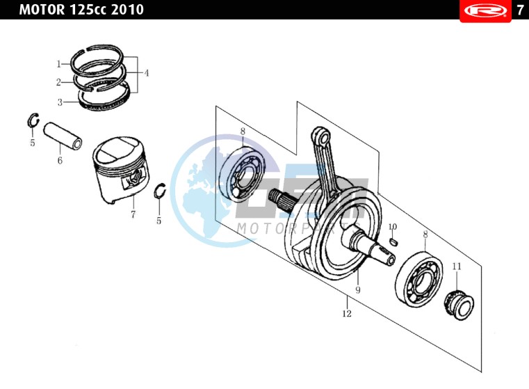 CRANKSHAFT - PISTON