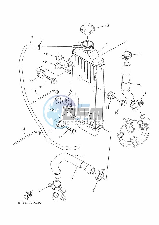 RADIATOR & HOSE