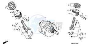 NT700VA Europe Direct - (ED) drawing CRANKSHAFT/PISTON