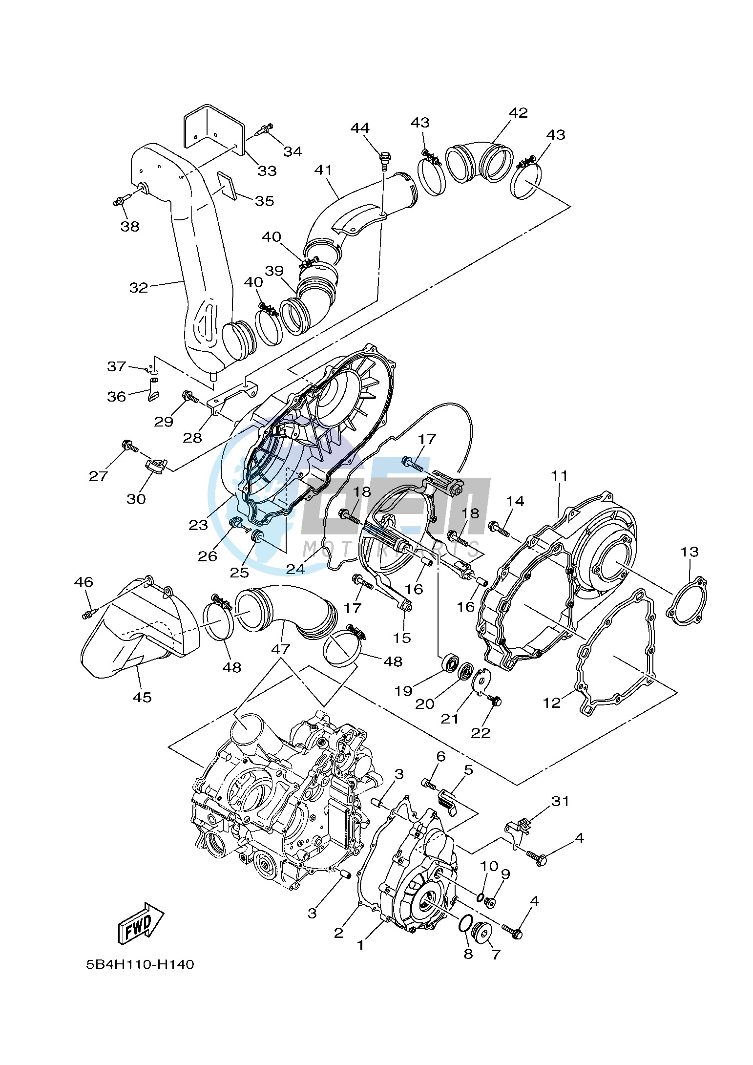 CRANKCASE COVER 1