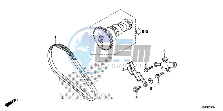 CAM CHAIN/TENSIONER