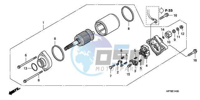 STARTING MOTOR