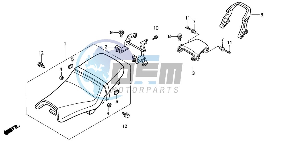 SEAT/SEAT COWL