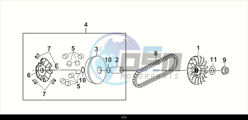 MOVABLE DRIVE FACE