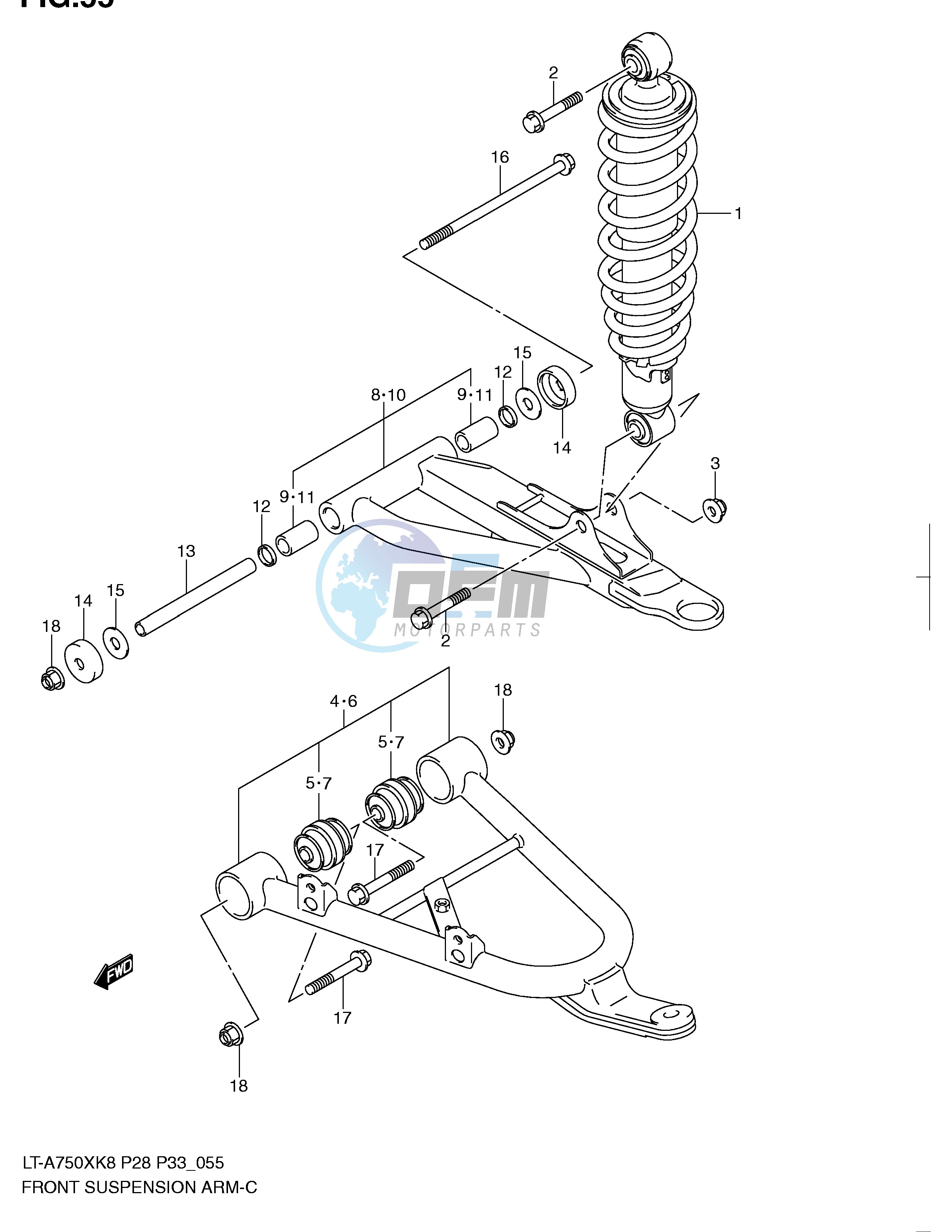 FRONT SUSPENSION ARM