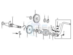 RCR_SMT 50 drawing Starter - Electric starter