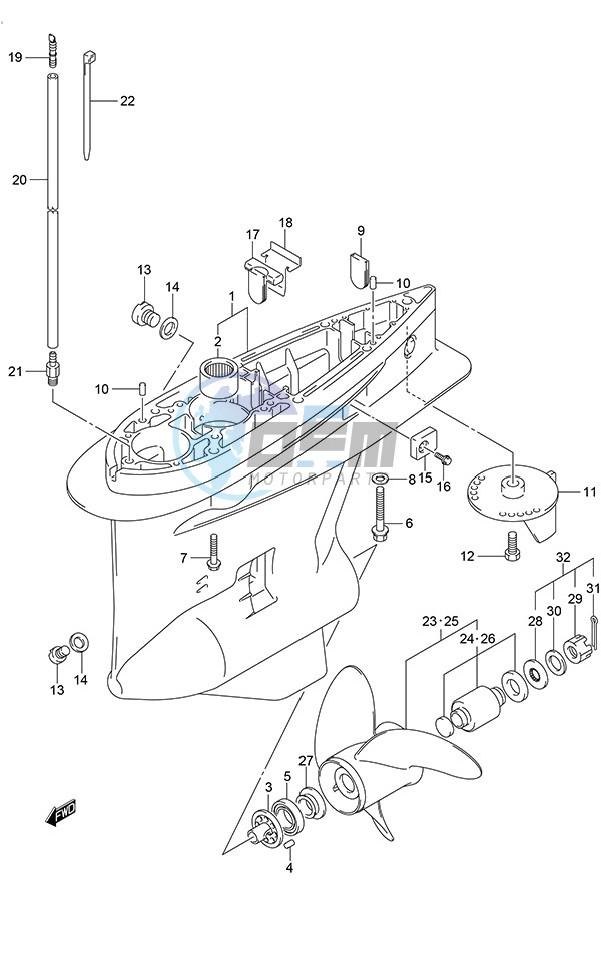 Gear Case (C/R)