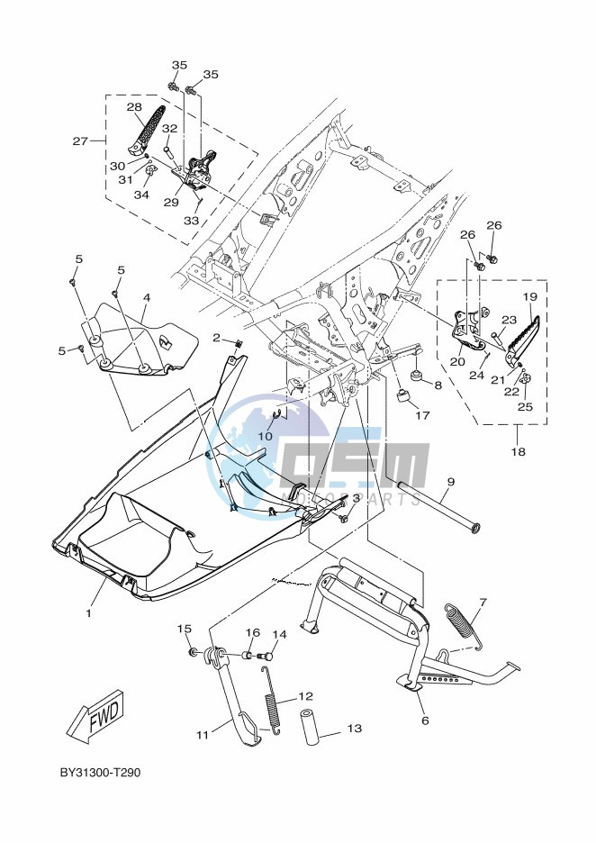 STAND & FOOTREST