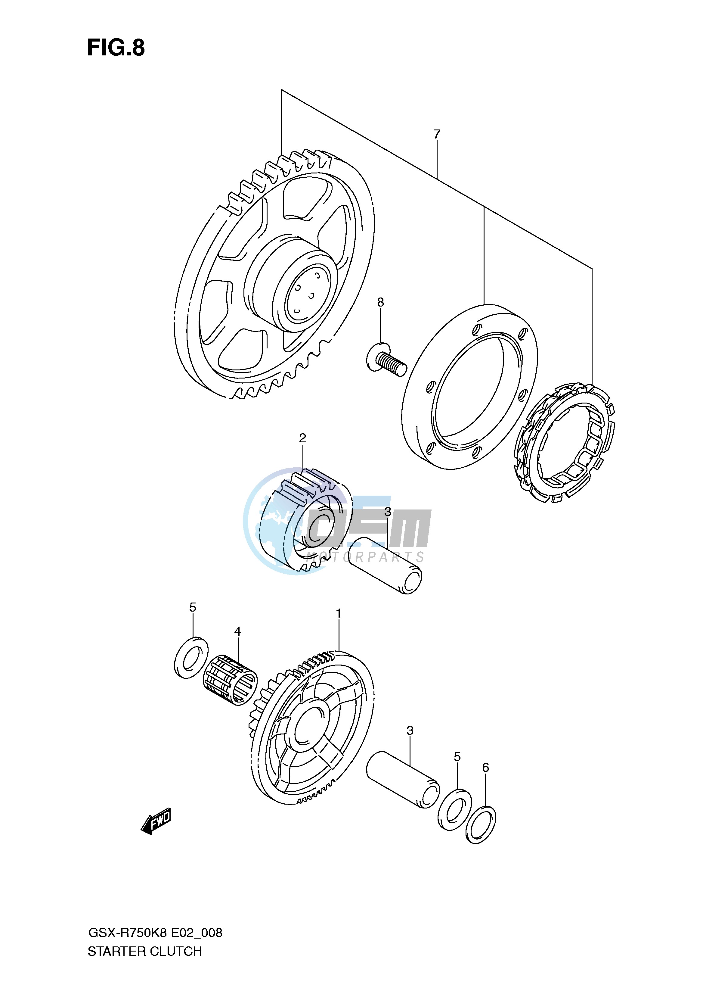 STARTER CLUTCH