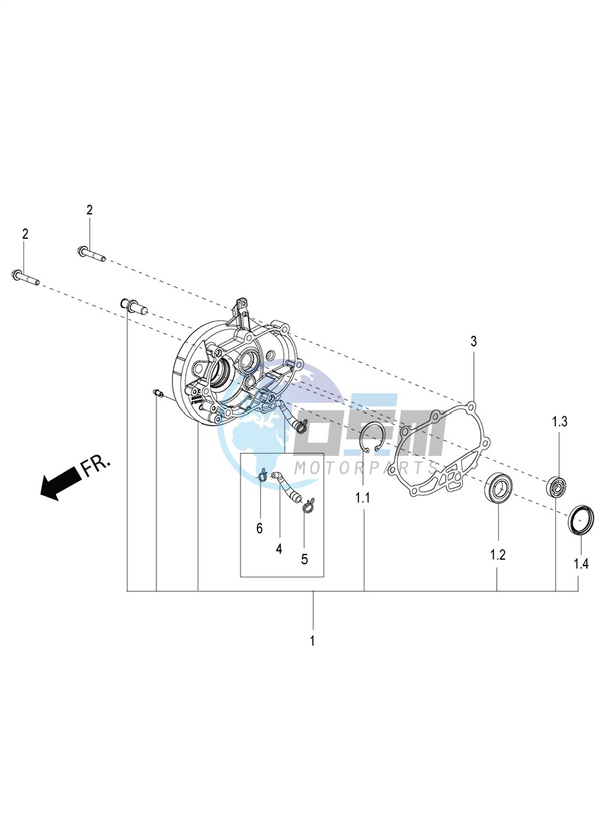 Reduction unit cover