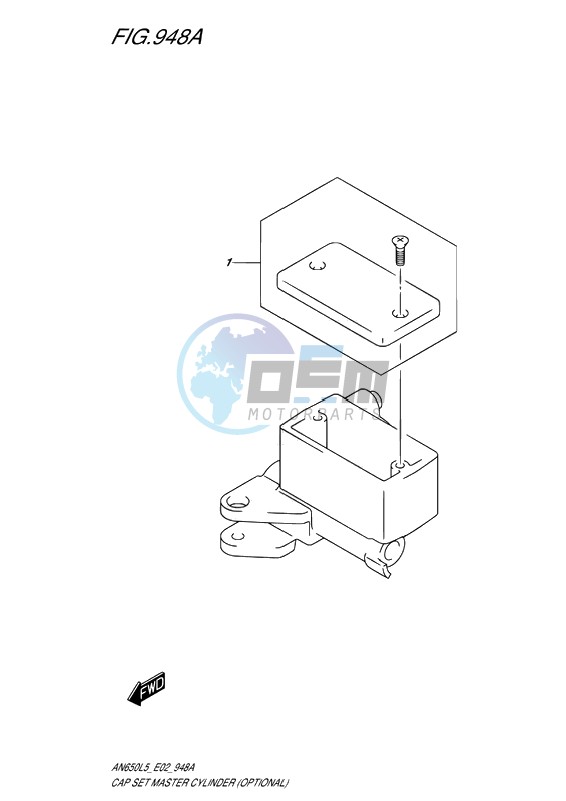 CAP SET MASTER CYLINDER (OPTIONAL)