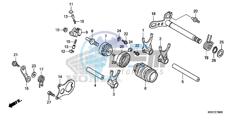 GEARSHIFT DRUM