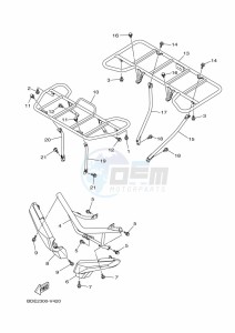 YFM700FWAD GRIZZLY 700 EPS (BFE1) drawing GUARD