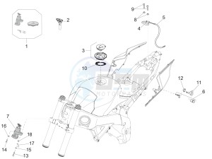 RSV4 1000 RR E4 ABS (EMEA) drawing Locks