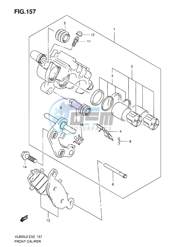 FRONT CALIPER