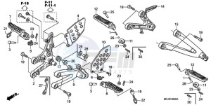 CBR600RR9 Europe Direct - (ED / MME) drawing STEP