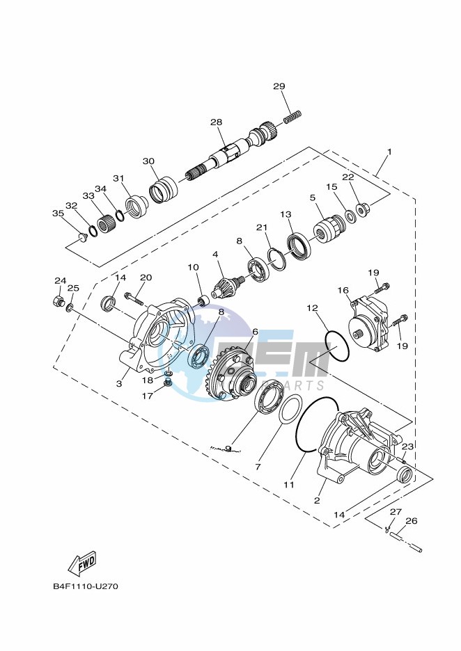 FRONT DIFFERENTIAL