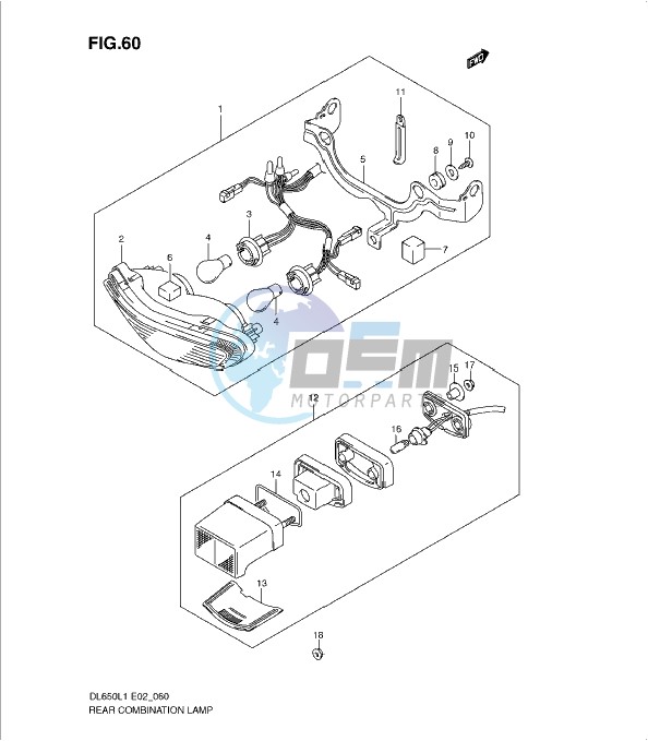 REAR COMBINATION LAMP