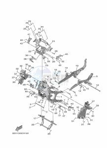 XP560D  (BBW3) drawing FRONT WHEEL