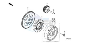 TRX420FAA Australia - (U) drawing STARTING GEAR