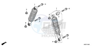 TRX420FM1F TRX420 Europe Direct - (ED) drawing FRONT CUSHION