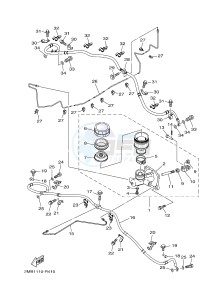 YXE700E YXE70WPXG WOLVERINE R-SPEC EPS (2MB3) drawing MASTER CYLINDER