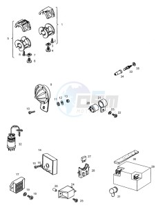 QUADRO_E-START 50 drawing Electrical equipment